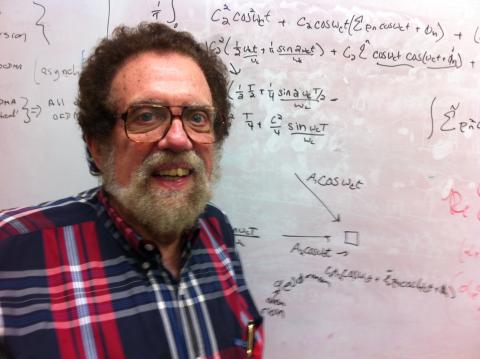Brint Cooper, associate research professor of electric and computer engineering, at his Johns Hopkins University office.